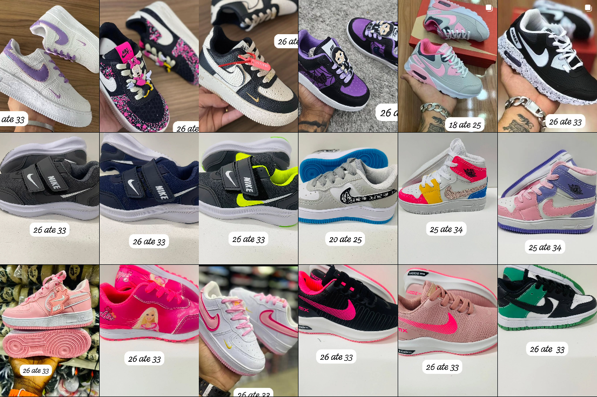 TENIS INFANTIL VARIOS MODELOS